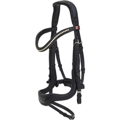 Gecombineerd hoofdstel met neusriem Kieffer Softtech Line Anouk