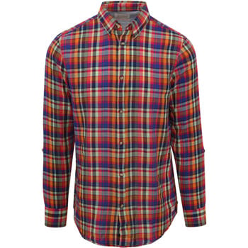 Overhemd Lange Mouw Scotch &amp; Soda Overhemd Ruit Multicolour