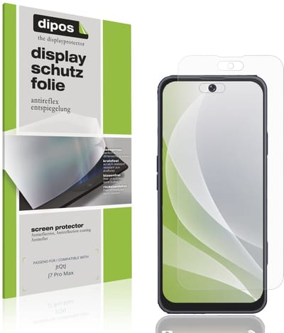 dipos – 4x Matte Beschermfolie geschikt voor JtQtJ J7 Pro Max | Krasbestendige & antireflecterende Screenprotector Ultra-Thin