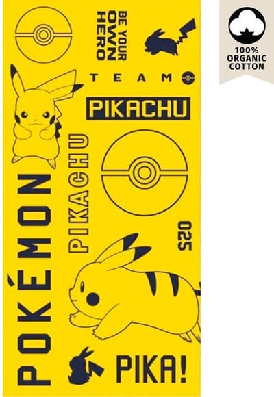 Pokemon Strandlaken - Badlaken - 70 x 140 cm - 100% katoen.