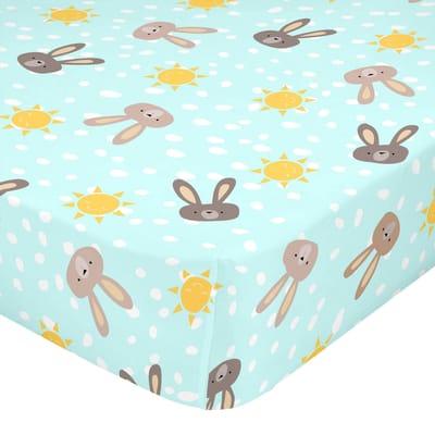 Kinderhoeslaken Rabbit | Moshi Moshi