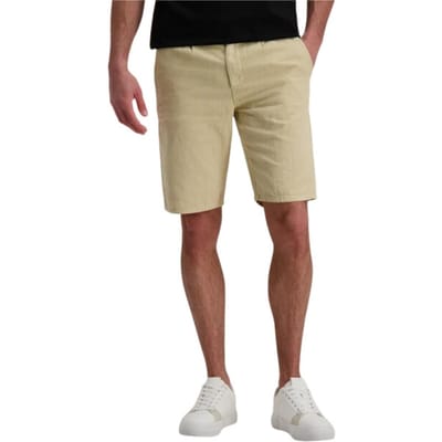 Cars Jeans - Chino Short - Heren - S - Kiezel - Linnen - Horan
