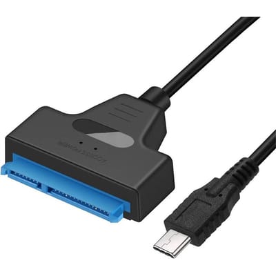 Dailygoody - USB 3.0 Adapterkabel - Harde Schijf Converter - 30 cm - Voor 2,5 Inch HDD/SSD - Snel en efficiënt
