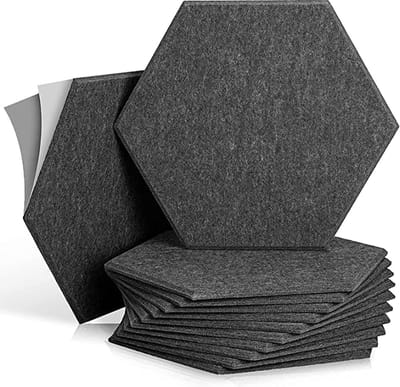 Geluiddempende bekleding - Isolatieplaten - Sound-absorbing upholstery - Akoestische schuimtegels, geluiddichte studioschuimen - soundproof studio foams -Sound dampening 12