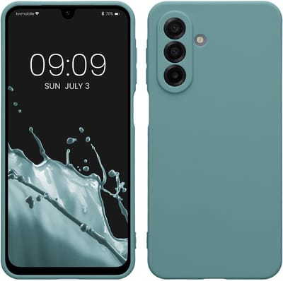 kwmobile telefoonhoesje geschikt voor Samsung Galaxy A17 4G / 5G - Hoesje voor smartphone - Precisie camera uitsnede - In Arctische nacht