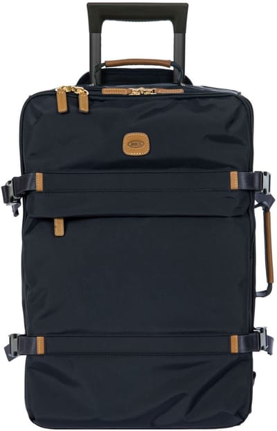 BRIC'S trolleyrugzak met laptopvak X- Collection Trolley Backpack 30L Ocean Blue donkerblauw 50cm