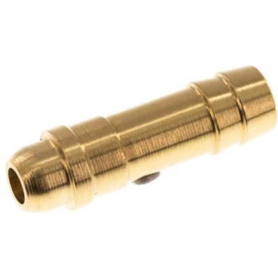 9 mm Messing Slangpilaar zonder Wartelmoer (G1/4'') [10 Stuks]
