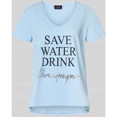 T-shirt met Statementprint