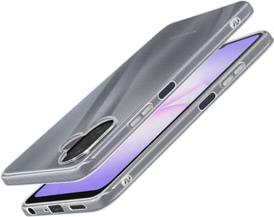 Mayaxess, Hoesje Geschikt voor Samsung Galaxy A07 van Ultra Zacht en Duurzaam Siliconen, Transparant