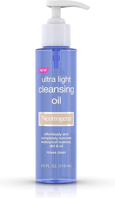 Neutrogena, ultralichte reinigingsolie - make-up reiniger - Verwijdert waterproef make-up, vuil en olie - 118ml