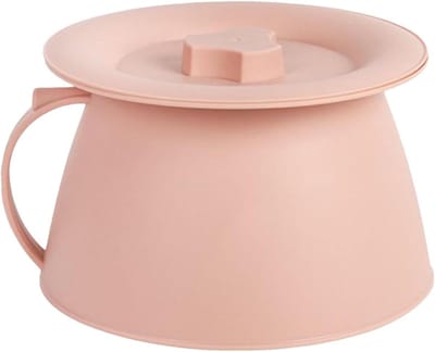 Kamerpot met deksel - Urinoirpot draagbaar - Hygiënisch gemak - Geurpreventie ontwerp - 15 liter - Wit