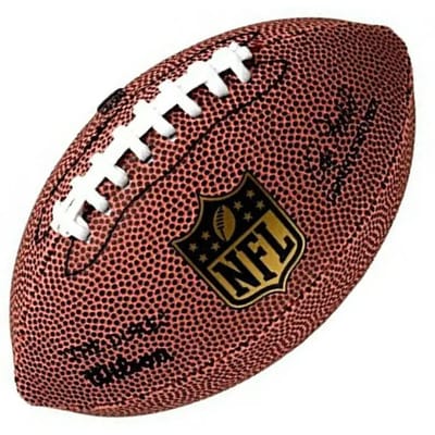 Wilson NFL Micro Duke Replica American Football - Bruin - (incl. pompnippel)