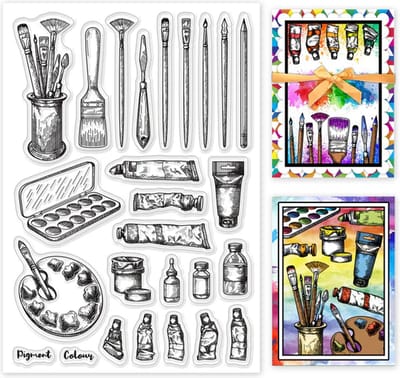 BaBaBa Stempelset Clearstamps Een Creatieve Dag