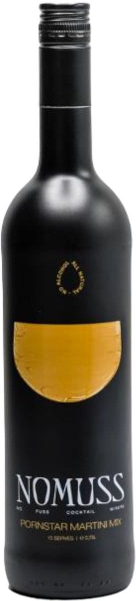 Nomuss Pornstar Martini Cocktail mixer | 0° | Vegan | Basis voor Cocktails en Mocktails | Alcoholvrij | 100% plantaardig | 15 serves | 5 cl per serve