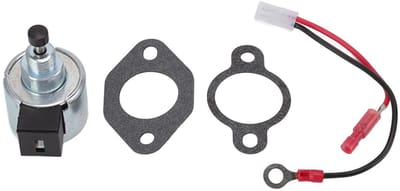 Dailygoods- Carburateur Solenoid Vervanging - Grasmaaier Accessoire - Hoogwaardig Aluminium - Eenvoudig te Installeren - Betrouwbare Onderdelen - Duurzaam Materiaal - Brandstofmagneet
