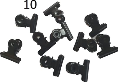 10 Clips Mini voor Wandrekken, Wandrek, Fotorek, Wandbord, Wanddecoratie, Papierklem, Sinterklaas Cadeau - Kerst kado