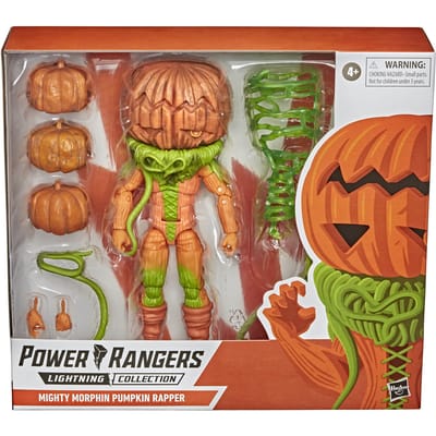 Hasbro Power Rangers Lightning Collectie Monsters Mighty Morphin Pompoen Rapper Actiefiguur