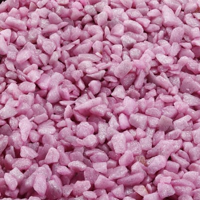 Aqua-della glamour steen antiek roze (6-9 MM 2KG)