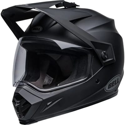 Bell MX-9 Adventure MIPS Solid Mat Zwart 22.06 Adventure Helm - Helm