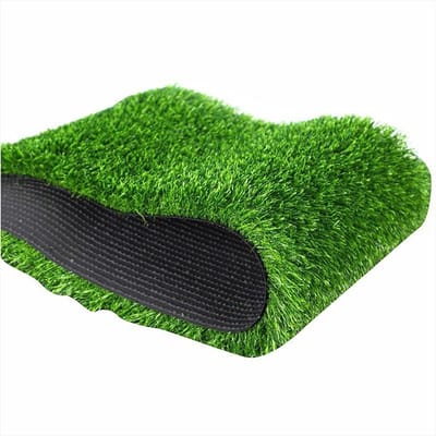 Kunstgras Tapijt - Kunstgrasmat Grasmat - Tuin Decoratie - Vlamvertragend Materiaal - 1 m x 1 m - Groen