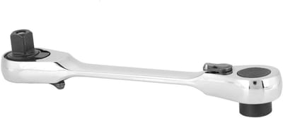 Professionele 1/4" Inch Mini Ratchet Wrench met 72 Tanden en Hex Bit - Snelle Ontgrendeling, Onderhouds- en Sleutelgereedschap voor Precisiewerk