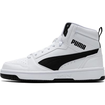 PUMA Rebound v6 Unisex Sneakers - Wit/Zwart