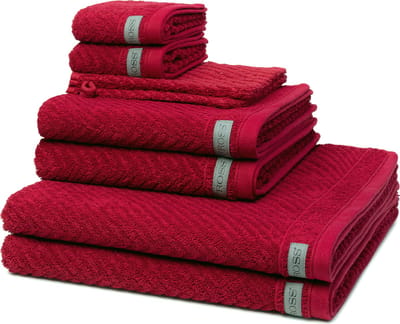 Ross Dames en Heren 2 X washandjes 2 X gasten- 2 X douche- 2 X handdoek - in set Smart