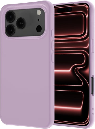 Hoesje - Geschikt voor Apple iPhone 17 Pro Max - Sterk & Shockproof - Hoes Cover - Siliconen Case - Lila