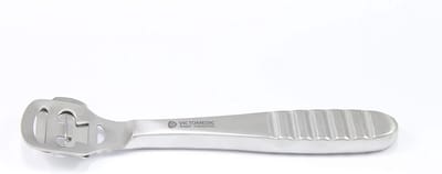 Callus Rasp - Huid Rasp - Voetverzorging - Roestvrij Staal - 14 cm Handvat - Zilverkleurig