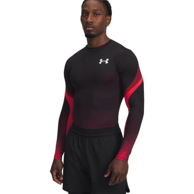 Under Armour Heatgear Sub Crew Longlseeve Ondergoed Met Lange Mouwen Rood K600