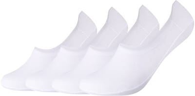 camano, UNISEX COMFORT LASER-CUT FOOTIES, 4-pack camano, gekamd katoen, comfortabele footies, antislipprint, onzichtbare voetvoering, voetcomfort, schoenaccessoires, onzichtbare sokken, voetbescherming, comfortabele inlegzolen.