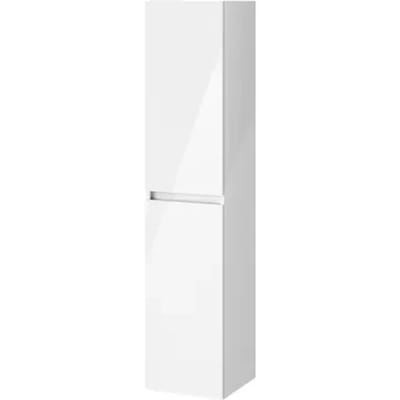 Tiger Hoge Badkamerkast Condo 35cm - Hoogglans Wit - Met 2 Lades - 35x160x35cm