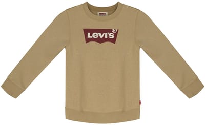 Levi´s ® Kids Batwing Crewneck Sweatshirt Groen 8 Years Jongens