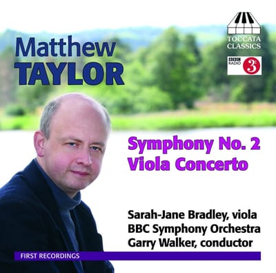 Sarah-Jane Bradley, BBC Symphony Orchestra, Garry Walker - Taylor: Symphony No. 2 | Viola Concerto (CD)
