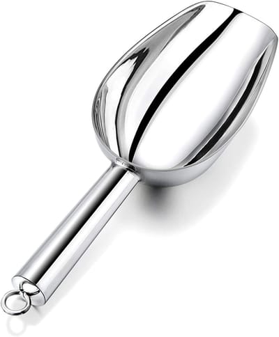 Roestvrijstalen IJslepel voor Perfecte IJsbolletjes, Duurzaam en Ergonomisch Ontwerp, Ideaal voor Thuisgebruik