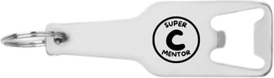 Akyol - super c mentor flesopener - Leraar - docenten leerkrachten leraren - cadeau - 105 x 25mm