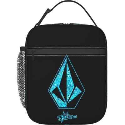 Sac à déjeuner isotherme Volkom Demi-diamant pour femmes, Glacière de bureau, Boîte alimentaire thermique, Sac fourre-tout, Contenants de boîtes à déjeuner portables One Size