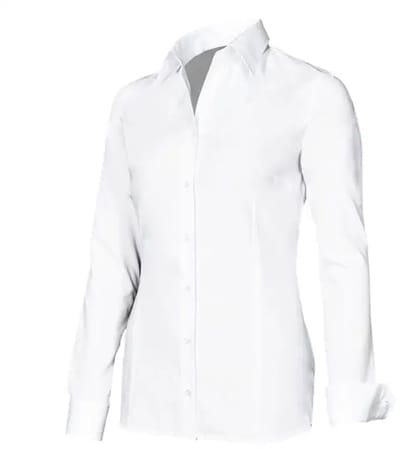Giovanni Capraro 29320-10 Dames overhemd blouse | Wit | Maat 38