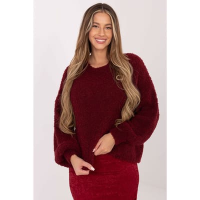 Aurielle Soft Knit - Bordeaux / One Size