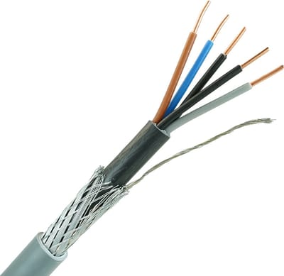 YMvK-as grondkabel 5x1.5 per rol 100 meter