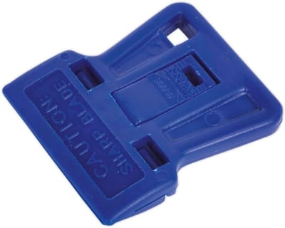 Scheermes Houder - Scheerhouder Pack - Veilig Opbergen - Composiet Materiaal - 5 Stuks - Blauw