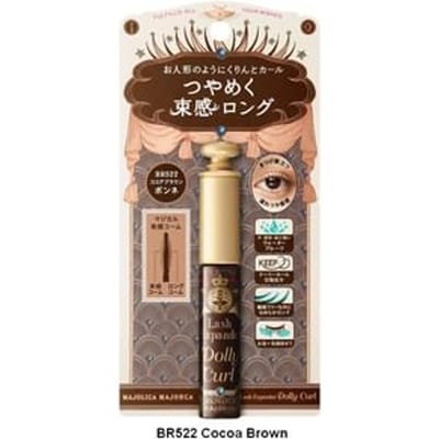 Shiseido - Majolica Majorca Lash Expander Dolly Curl Mascara BR522 Cocoa Brown