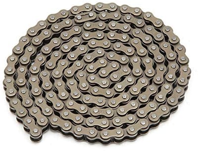 Dailygoody - Schakelketting - Fietsketting 25H - Eenvoudig te installeren - Roestvrij staal - Geschikt voor Pocket Bike Mini Quad - 158 links