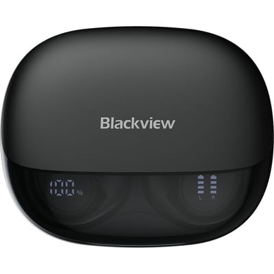 [Verzending vanuit Polen] Blackview Airbuds 300 hoofdtelefoon, draadloze in-ear koptelefoon met touchscreen, IPX5 waterdicht, sport, luchtgeleiding, bas, Bluetooth-headsets