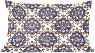 Sierkussens - Kussentjes Woonkamer - 60x40 cm - Floraal - Ornament - Blauw
