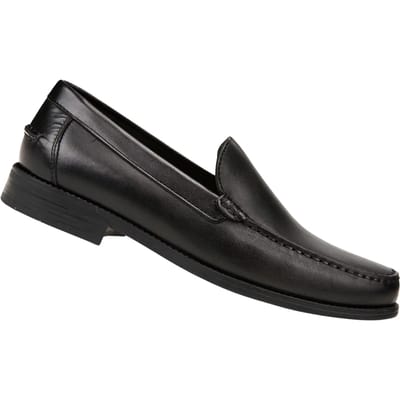 Geox Heren Zwarte Herenschoeenen New Damon Mocassins