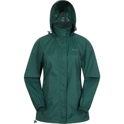 Mountain Warehouse Dames/Dames Pakka II Waterdichte Jas (Donkergroen)