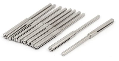 Mandrel 3/32" voor Schuurschijven - 10 Stuks As voor Schuurpapier Opzetstukken