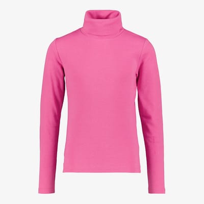 Mountain Peak kinder thermoshirt met rollneck roze - Maat 164