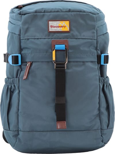 Discovery Icon | Rugzak met top opening / Rugtas voor 15 inch Laptop - Blauw Petrol | - D00723 - Petrol Blauw
